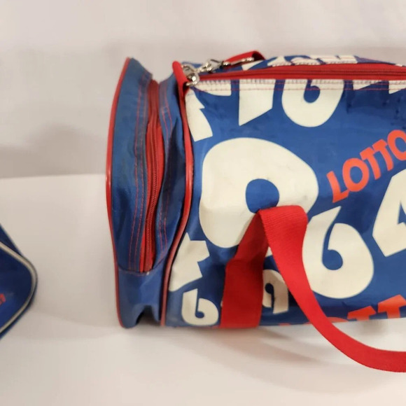 Vintage BC Lottery  Duffel Bags 1980s Bundle of 2 - Picture 2 of 16